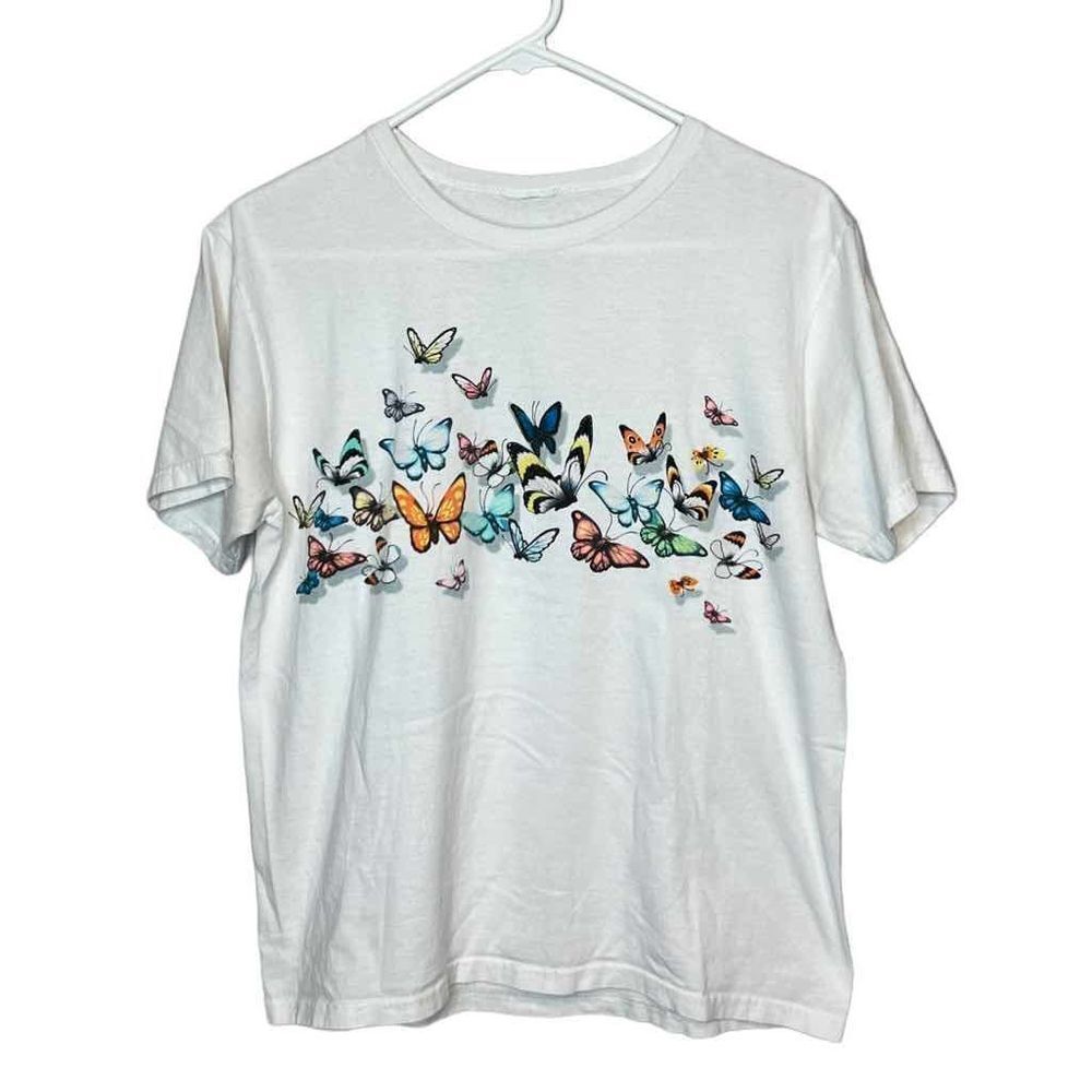Colorful Butterfly T-shirt size Small